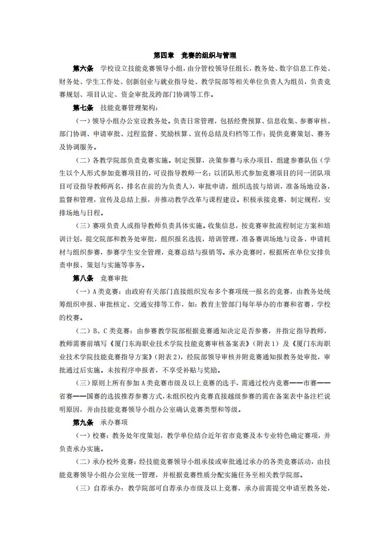 东海职院〔2024〕82号 关于印发《kaiyuncom官方网站职业技能竞赛管理规定》的通知_02.jpg